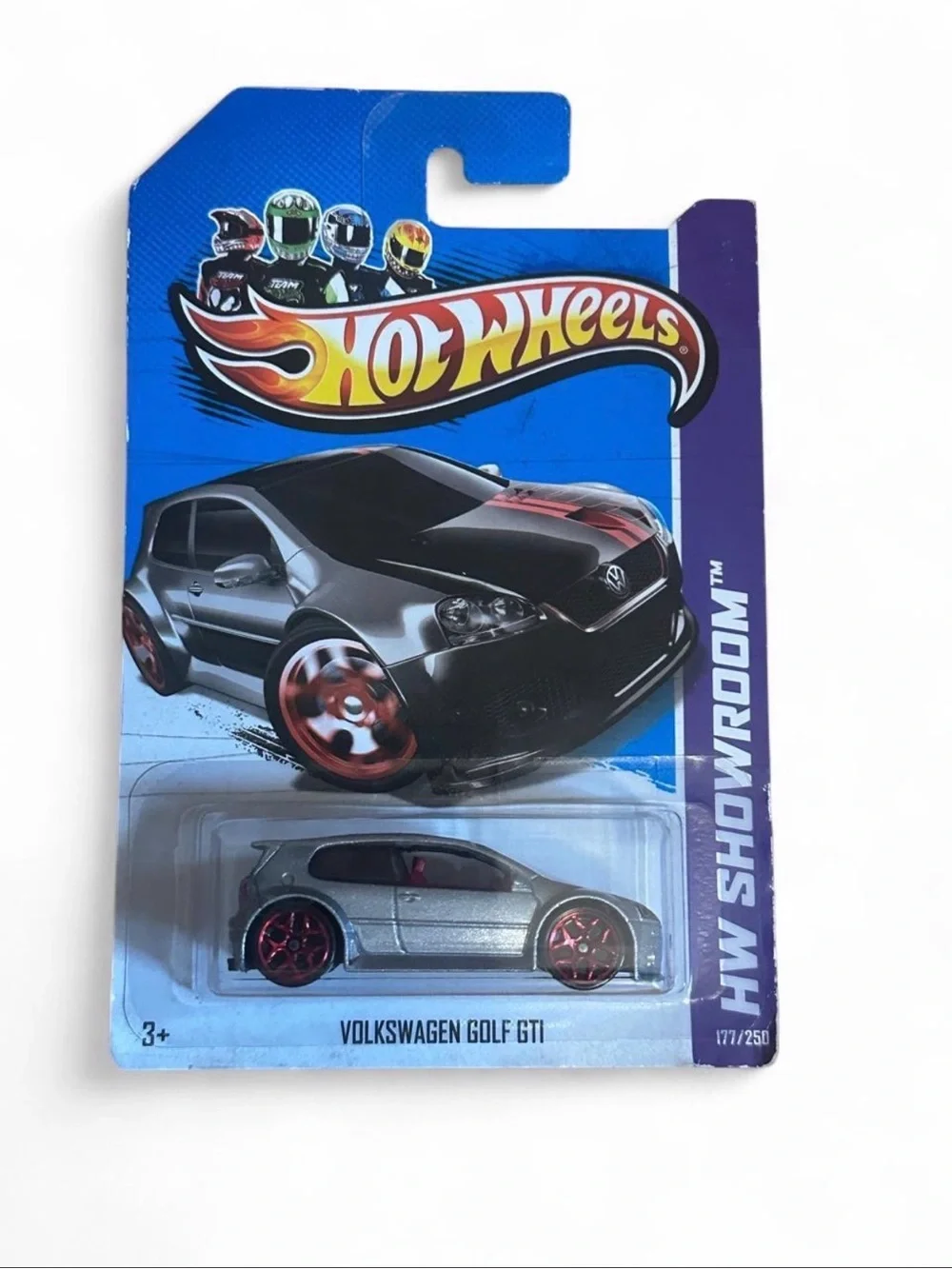 Volkswagen Golf GTI - Silver with Red Wheels